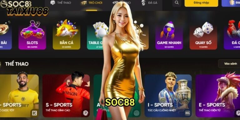 Soc88 Tài xỉu: Review Toàn Diện Nhà Cái Mới Nổi Thành Công 6 Soc88 Tài xỉu: Review Toàn Diện Nhà Cái Mới Nổi Thành Công